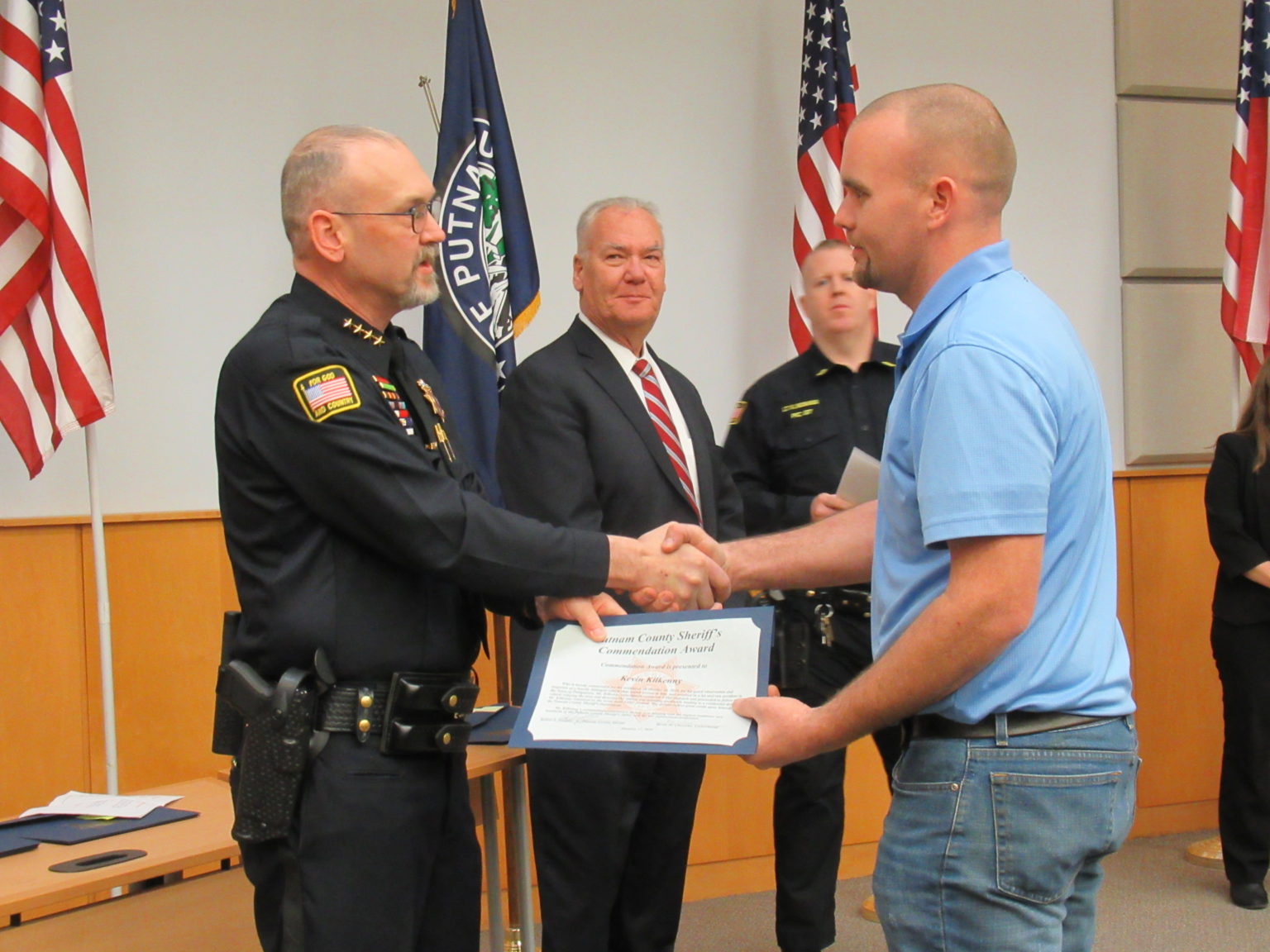 Promotions and recognitions at the Putnam County Sheriff’s Office Mid