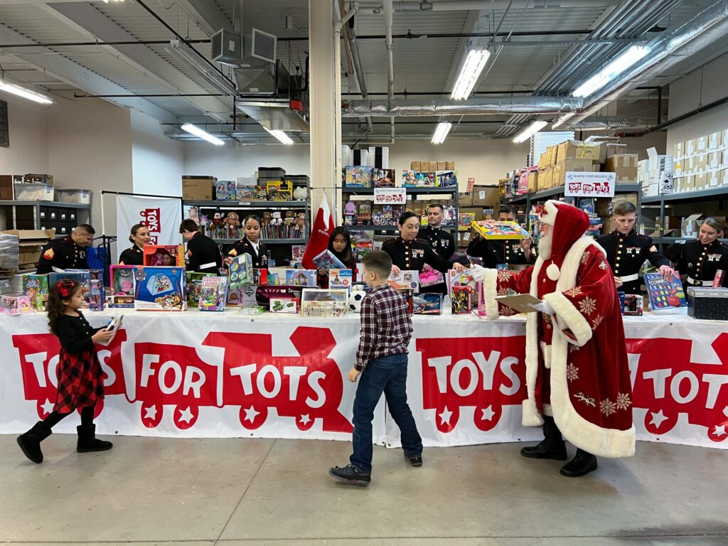 Marines And Toys For Tots Gear Up In